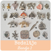 Telefoonnummerarmbandje Zelf Samenstellen